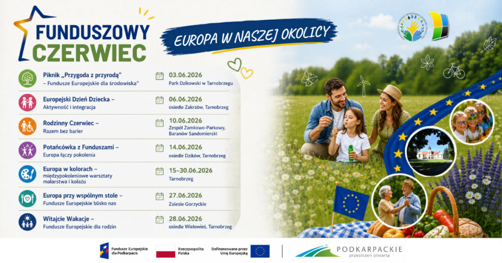 „Funduszowy Czerwiec – Europa w naszej okolicy”